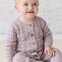 Nolah Onepiece - Lavender Marle Childrens Onepiece from Jamie Kay Australia