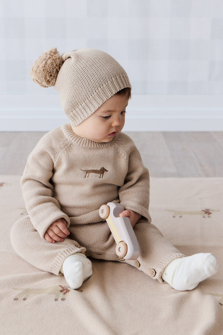 Ethan Hat - Fawn Childrens Hat from Jamie Kay Australia