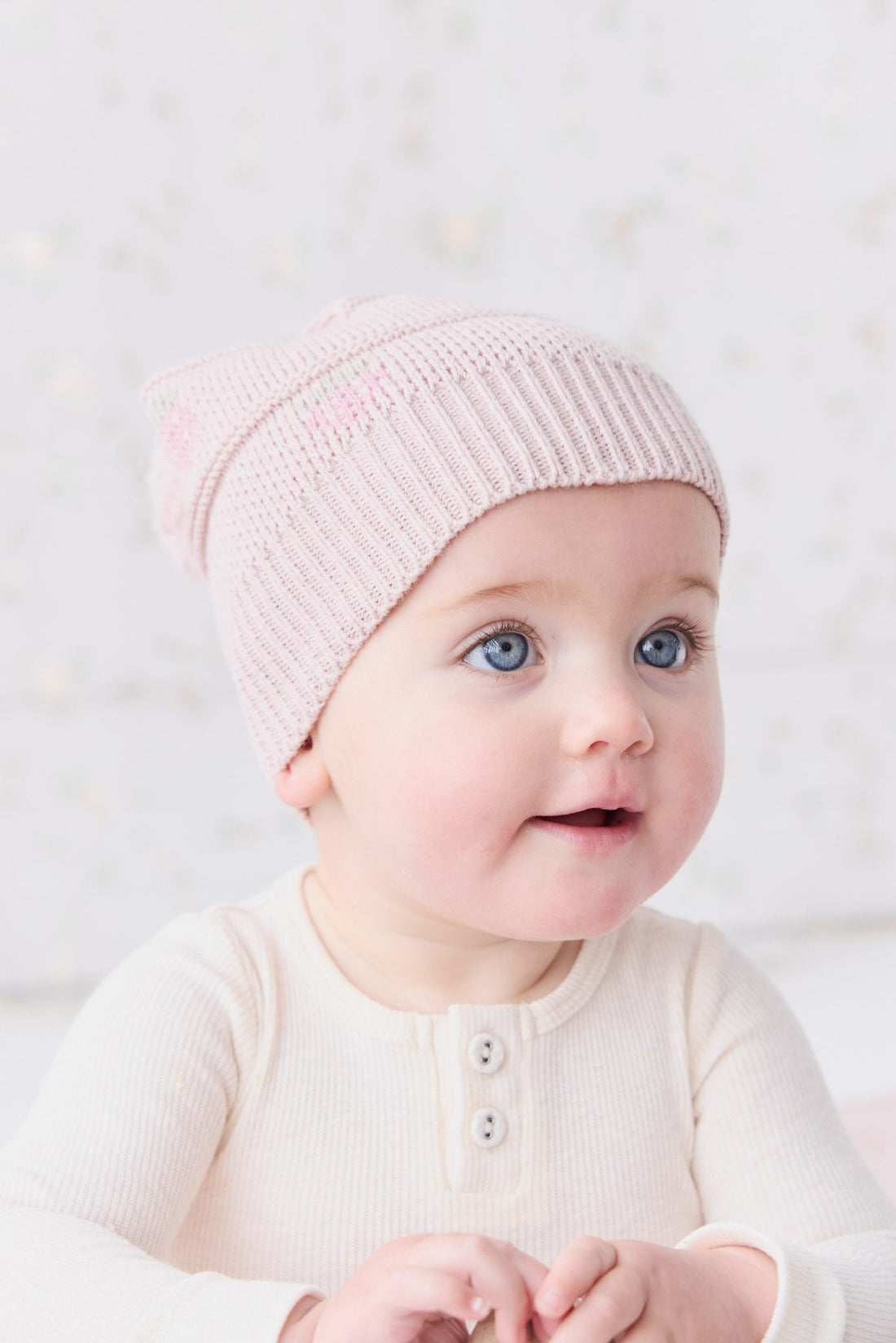 Juliette Beanie - Strawberry Childrens Hat from Jamie Kay Australia