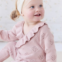 Lilah Onepiece - Ballet Pink Marle Childrens Onepiece from Jamie Kay Australia