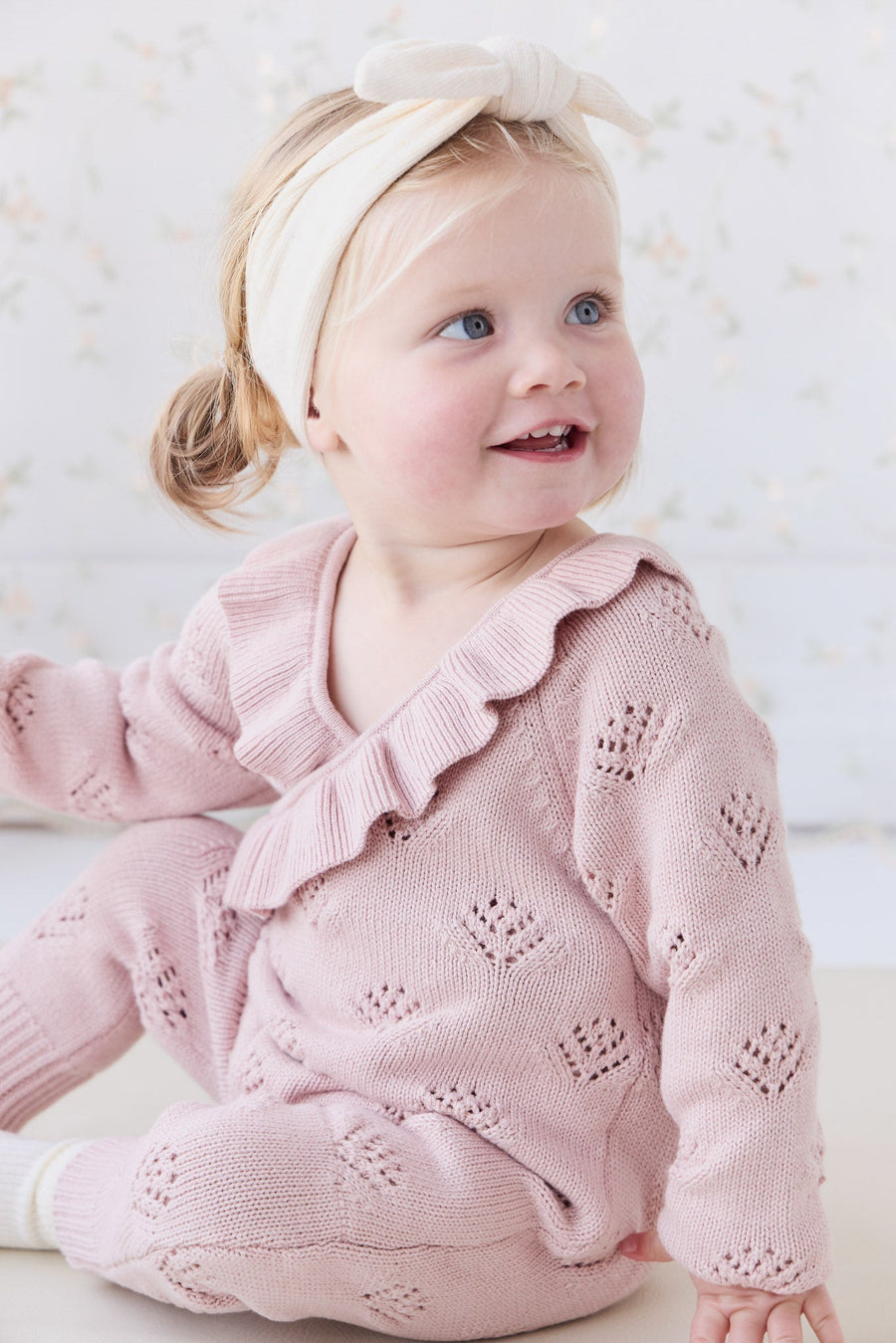 Lilah Onepiece - Ballet Pink Marle Childrens Onepiece from Jamie Kay Australia