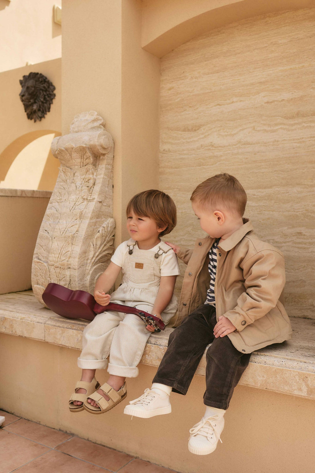 Preston Jacket - Brioche Childrens Jacket from Jamie Kay Australia