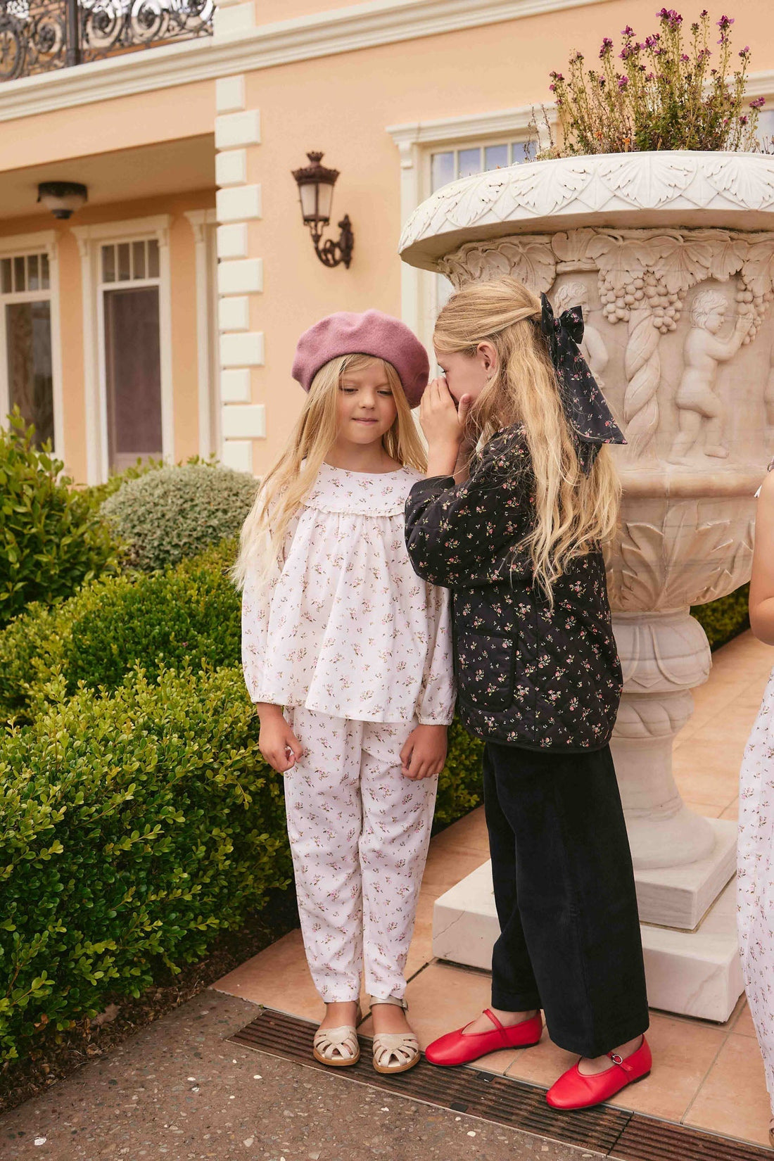 Organic Cotton Elodie Pant - Bianca Antique Childrens Pant from Jamie Kay Australia