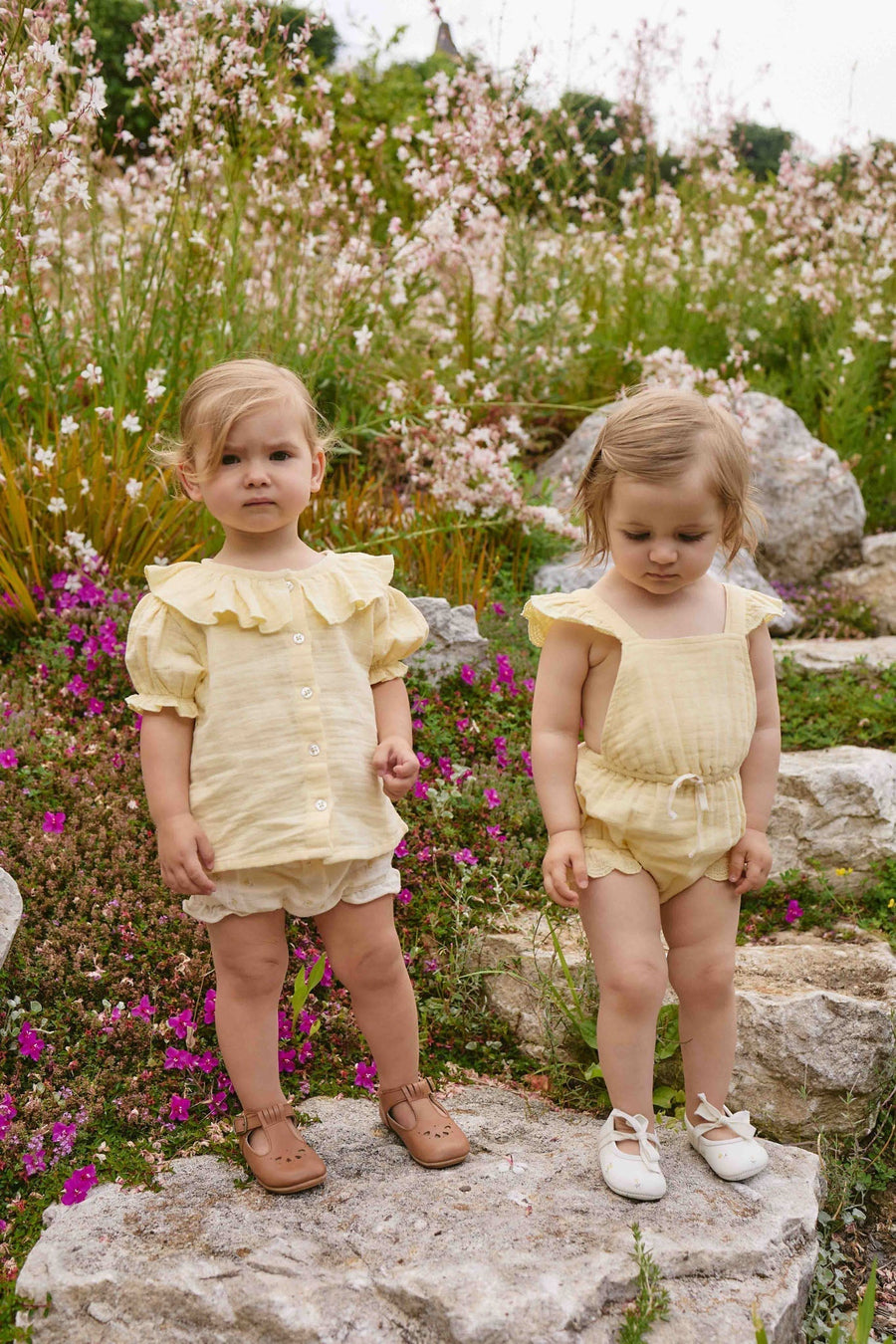 Organic Cotton Muslin Alora Top - Sunshine Childrens Top from Jamie Kay Australia