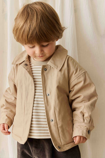 Preston Jacket - Brioche Childrens Jacket from Jamie Kay Australia