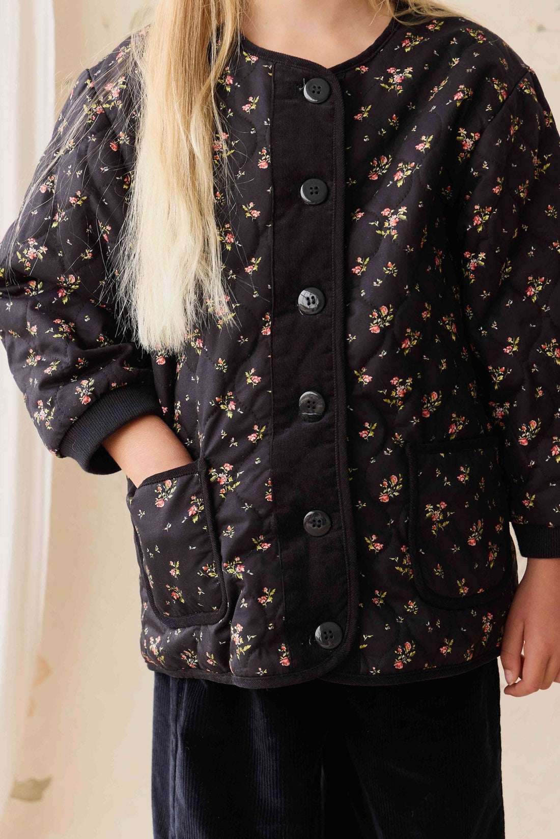 Sierra Jacket - Bianca Noir Childrens Jacket from Jamie Kay Australia