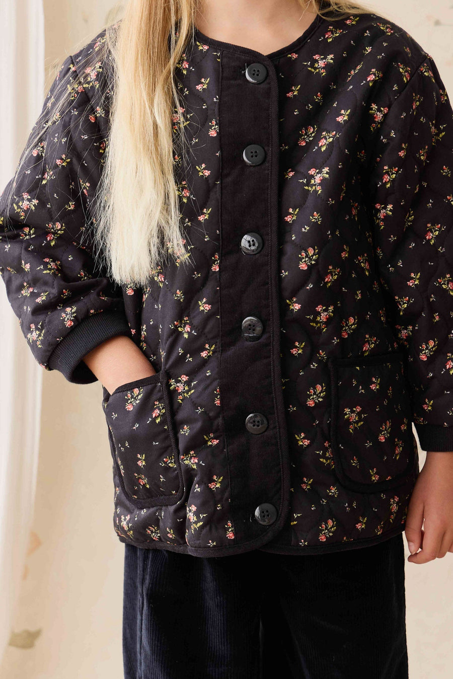 Sierra Jacket - Bianca Noir Childrens Jacket from Jamie Kay Australia