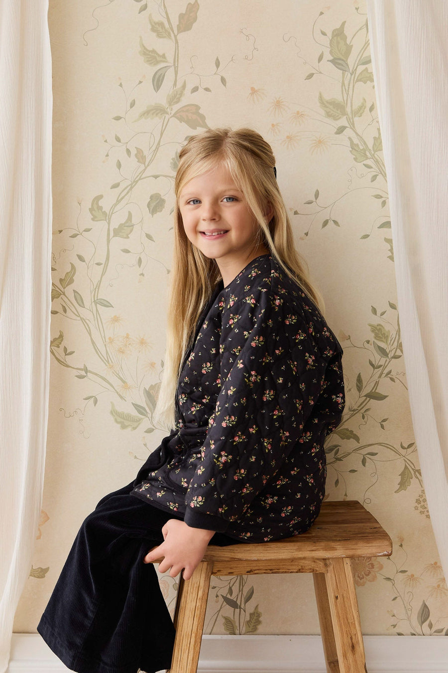 Adalyn Pant - Ebony Childrens Pant from Jamie Kay Australia
