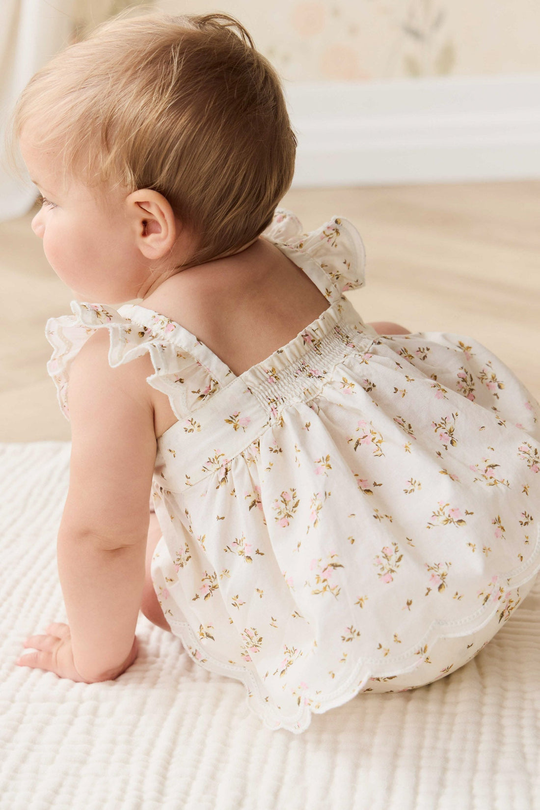 Organic Cotton Haylen Top - Bianca Antique Childrens Top from Jamie Kay Australia