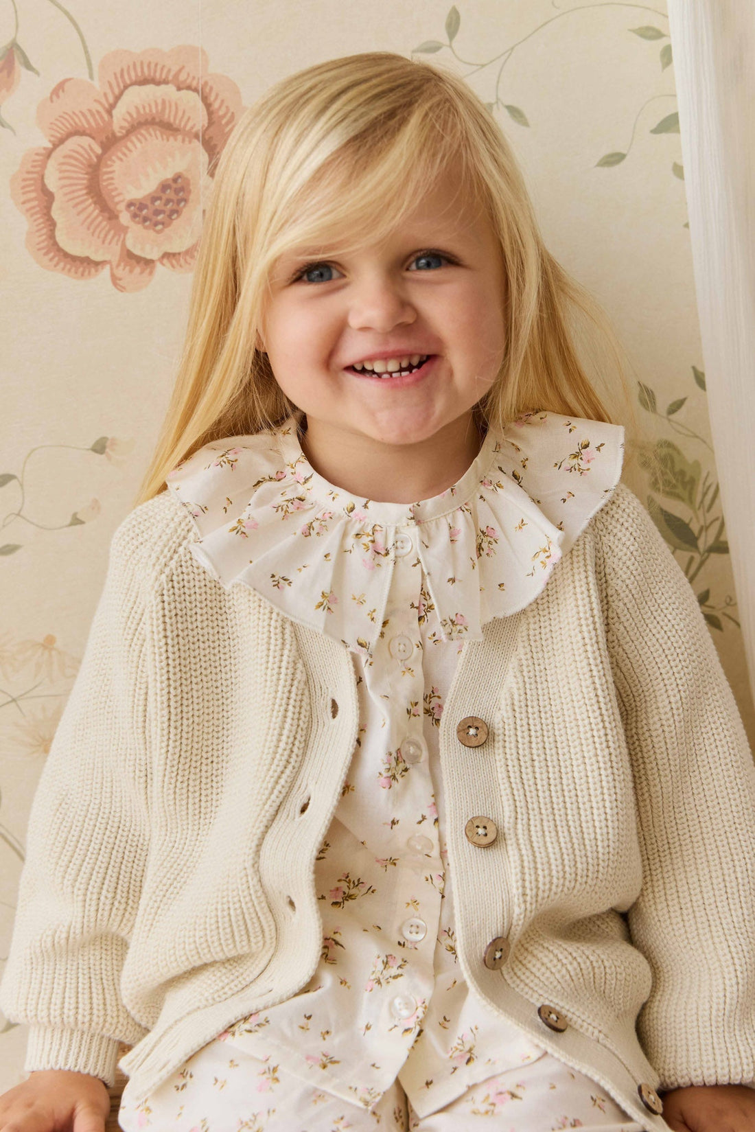 Organic Cotton Alora Top - Bianca Antique Childrens Top from Jamie Kay Australia