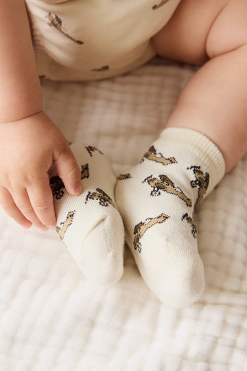 Pilot Plane Sock - Bluff Childrens Sock from Jamie Kay Australia