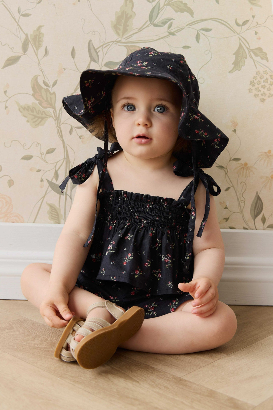 Organic Cotton Odette Top - Bianca Noir Childrens Top from Jamie Kay Australia