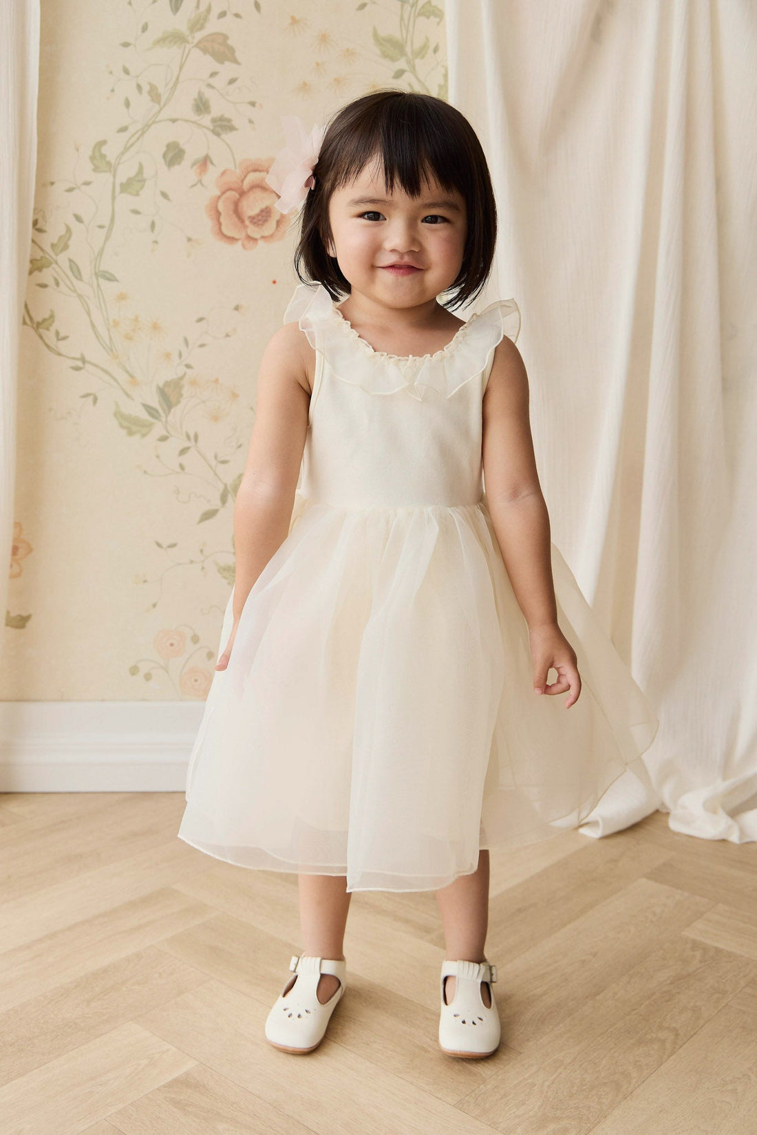Adalyn Dress - Parchment Childrens Dress from Jamie Kay Australia