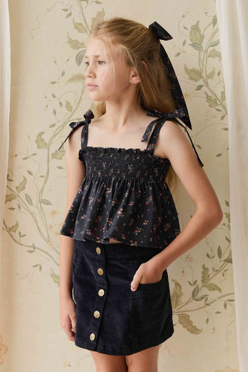 Lara Skirt - Ebony Childrens Skirt from Jamie Kay Australia