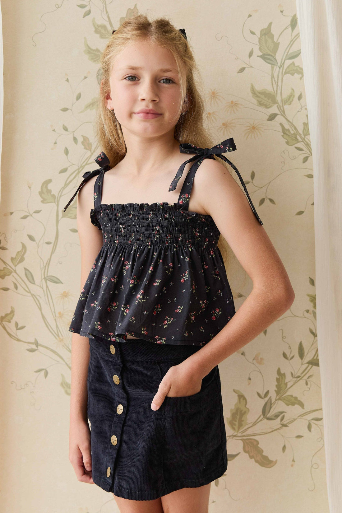Lara Skirt - Ebony Childrens Skirt from Jamie Kay Australia