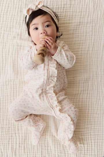 Organic Cotton Melanie Onepiece - Victoria Blush Childrens Onepiece from Jamie Kay Australia