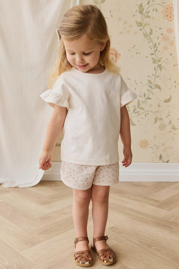 Pima Cotton Antoinette Top - Blushed Rose Childrens Top from Jamie Kay Australia