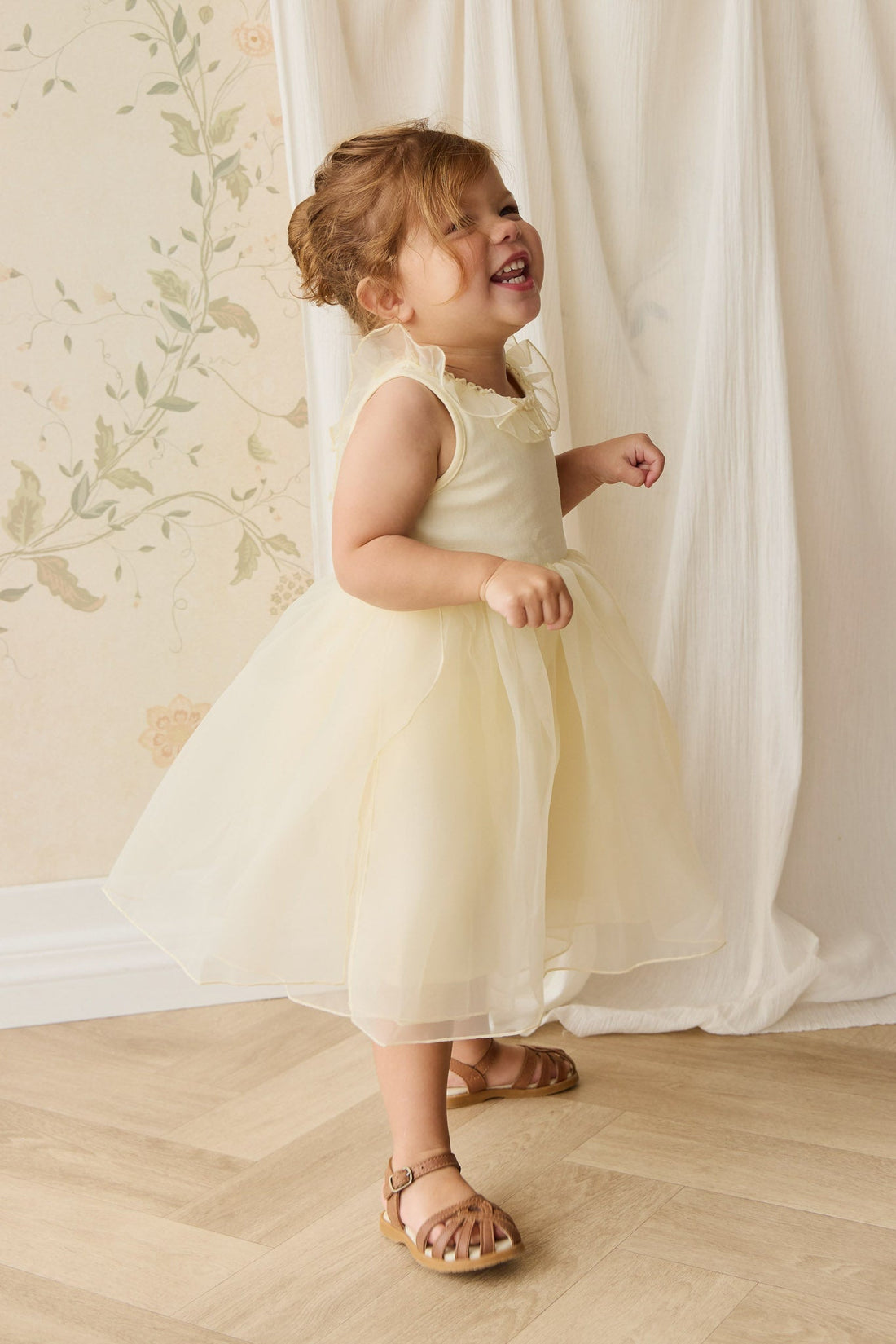 Adalyn Dress - Lemon Childrens Dress from Jamie Kay Australia
