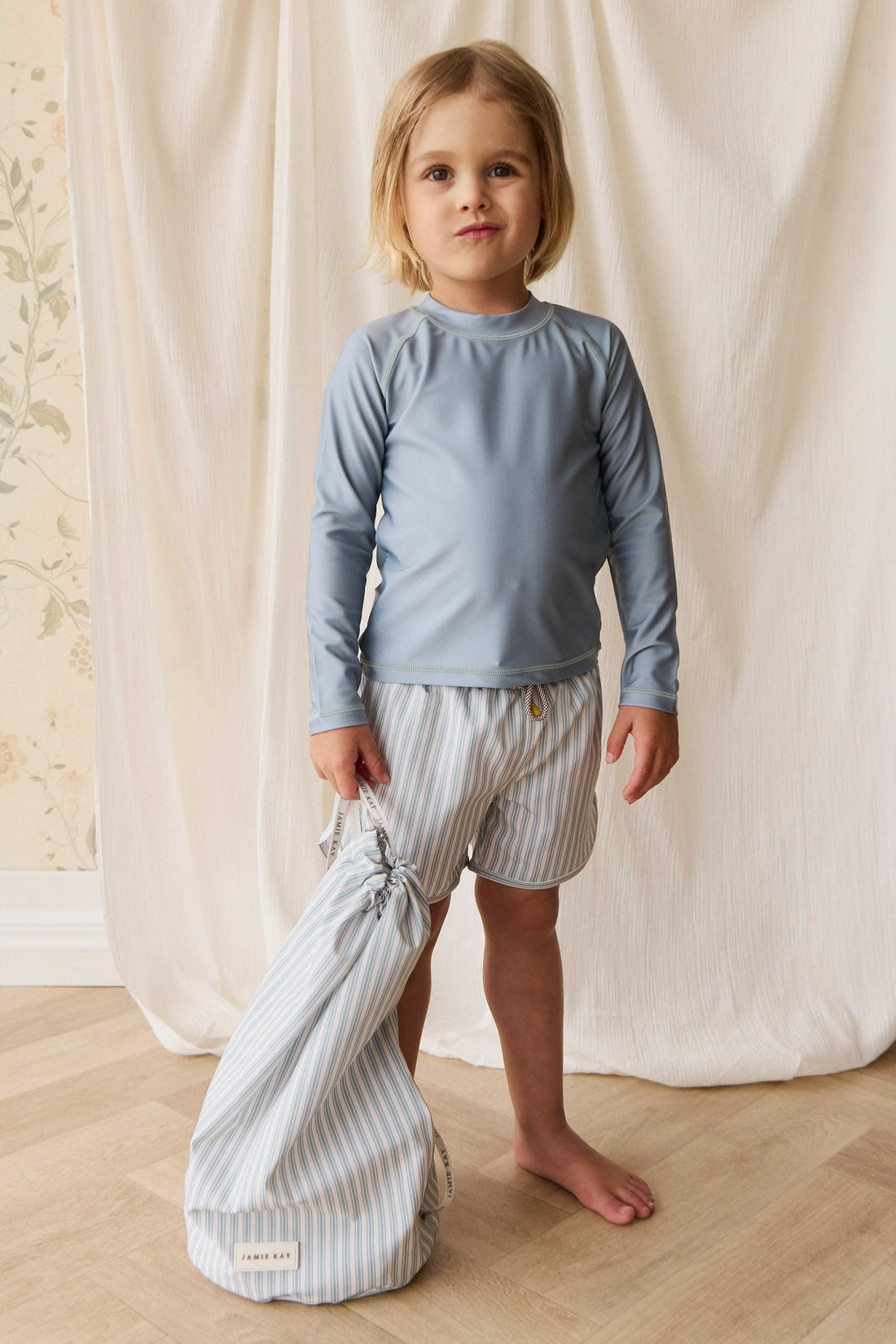 Swim Bag - Variegated Stripe Cenote Childrens Swimwear from Jamie Kay Australia