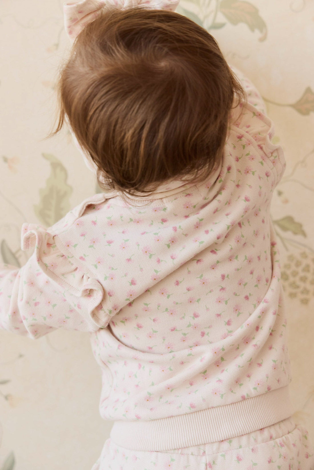 Organic Cotton Lilith Sweatshirt - Victoria Blush Childrens Top from Jamie Kay Australia