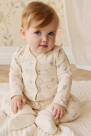 Organic Cotton Amory Onepiece - Charlies Butterflies Childrens Pyjama from Jamie Kay Australia