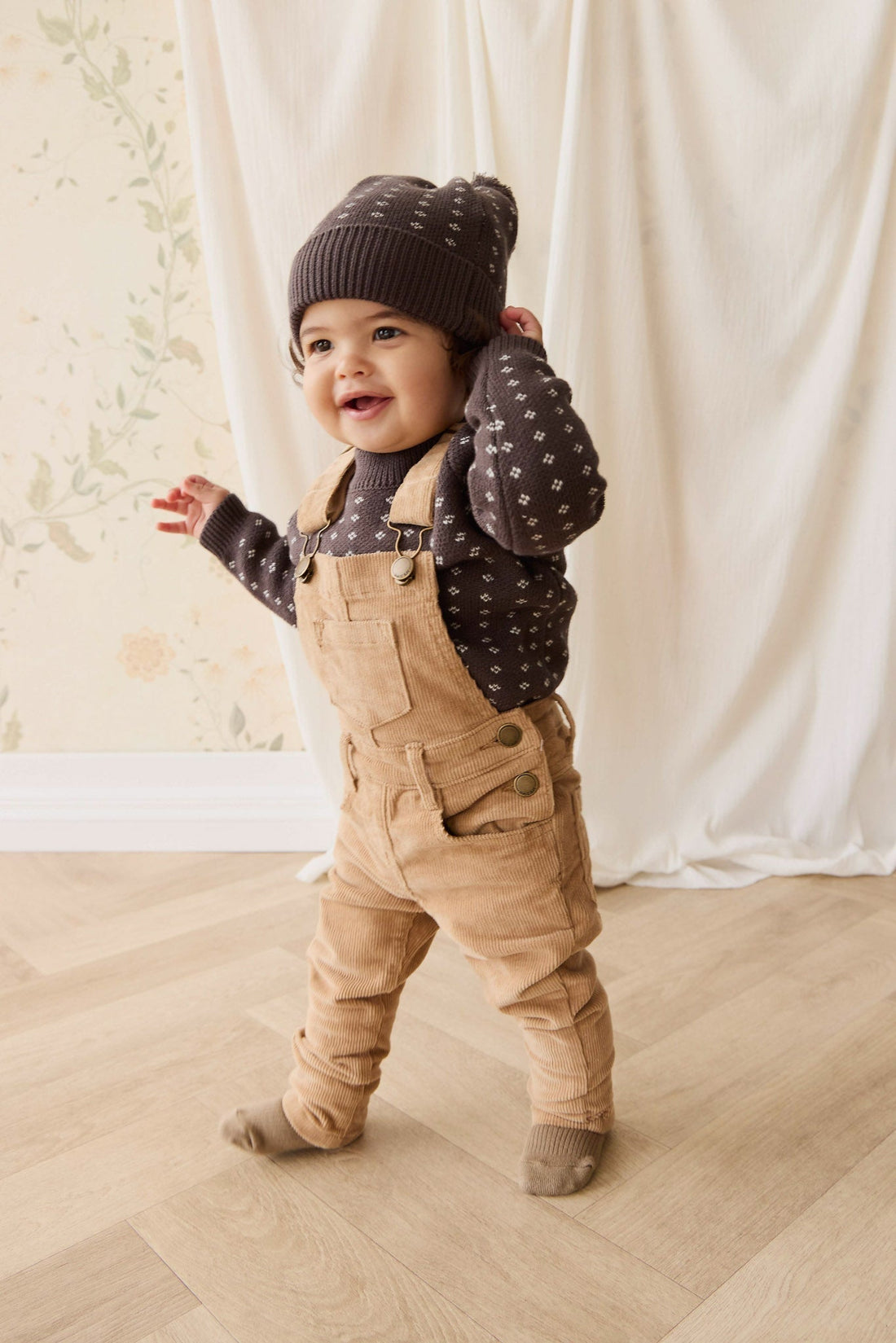 Jordie Overall - Jasmine Tea Childrens Overall from Jamie Kay Australia