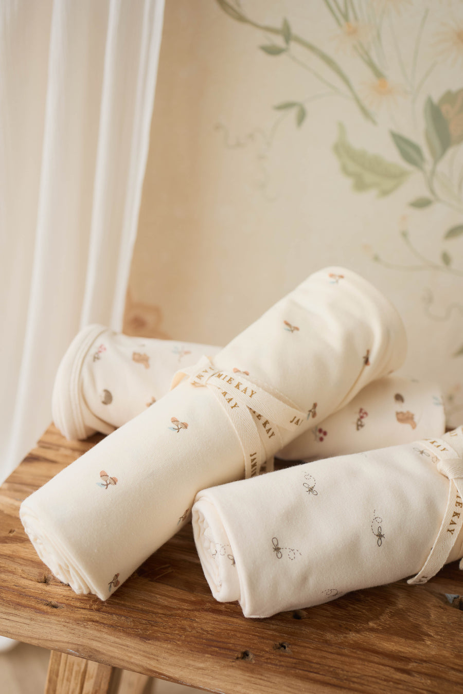 Organic Cotton Murphy Wrap - Forest Night Acorns Childrens Murphy Wrap from Jamie Kay Australia