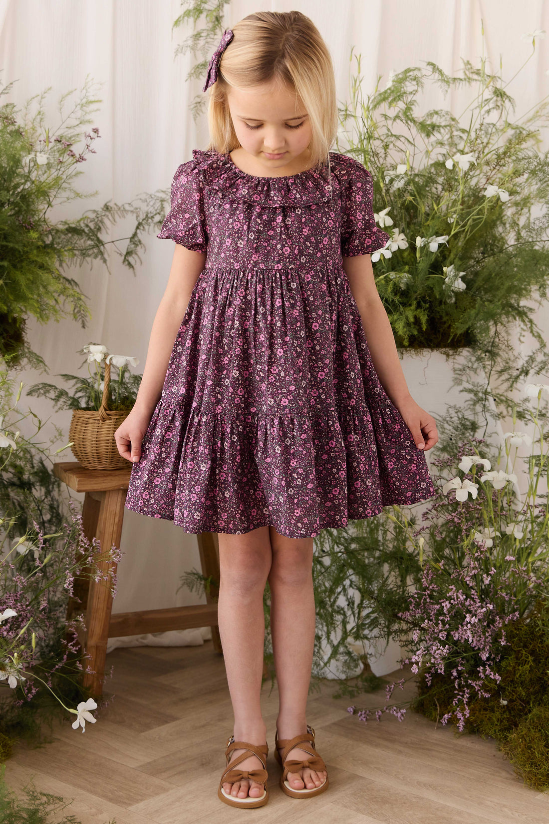 Organic Cotton Acacia Dress - Flora Fig Childrens Dress from Jamie Kay Australia