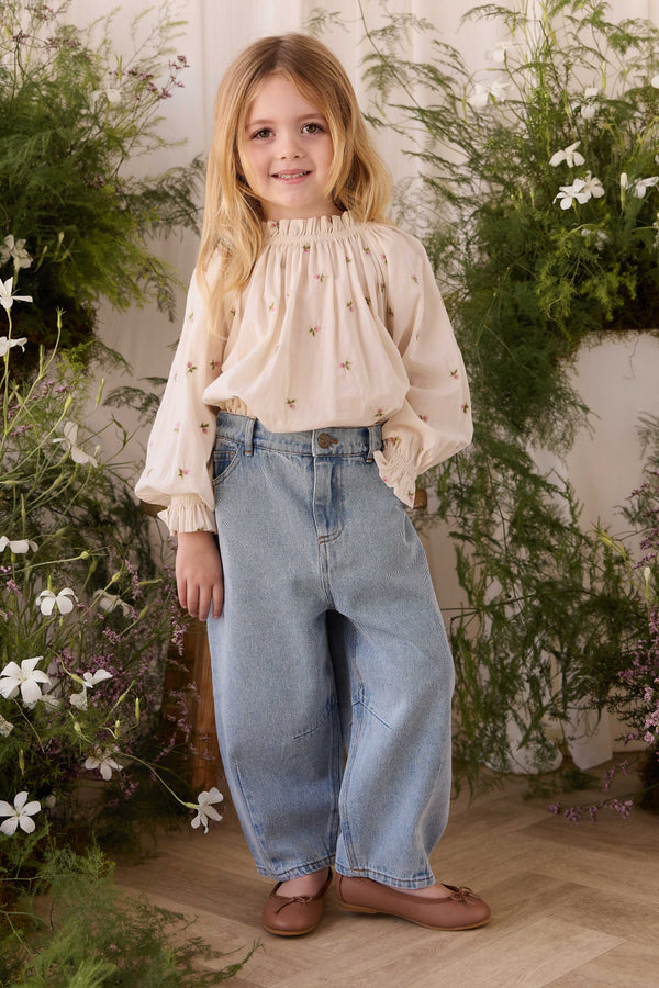 Sierra Pant - Light Wash Childrens Pants from Jamie Kay Australia