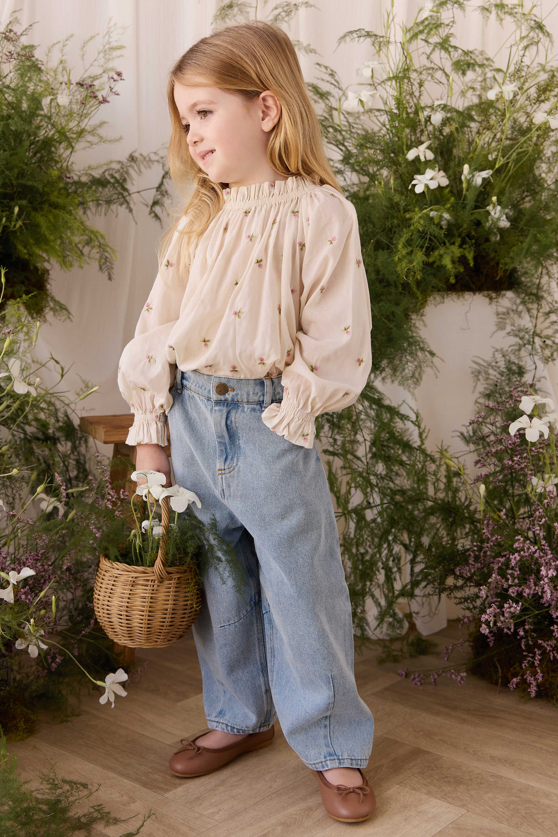 Sierra Pant - Light Wash Childrens Pants from Jamie Kay Australia