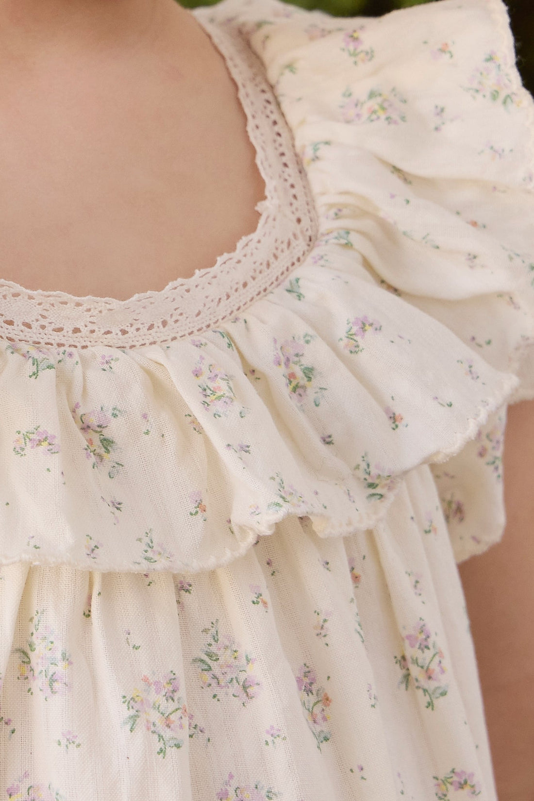 Organic Cotton Cassidy Dress - Justine Orchid Childrens Dress from Jamie Kay Australia