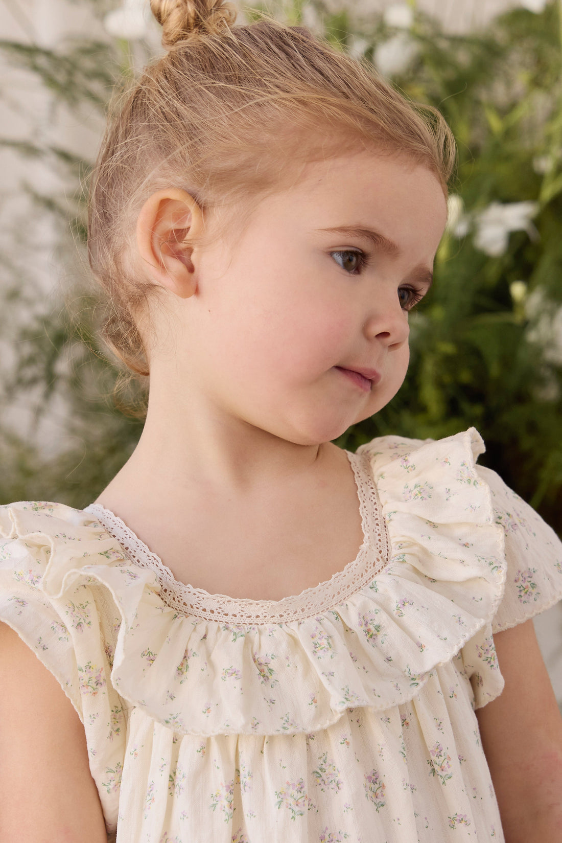 Organic Cotton Cassidy Dress - Justine Orchid Childrens Dress from Jamie Kay Australia
