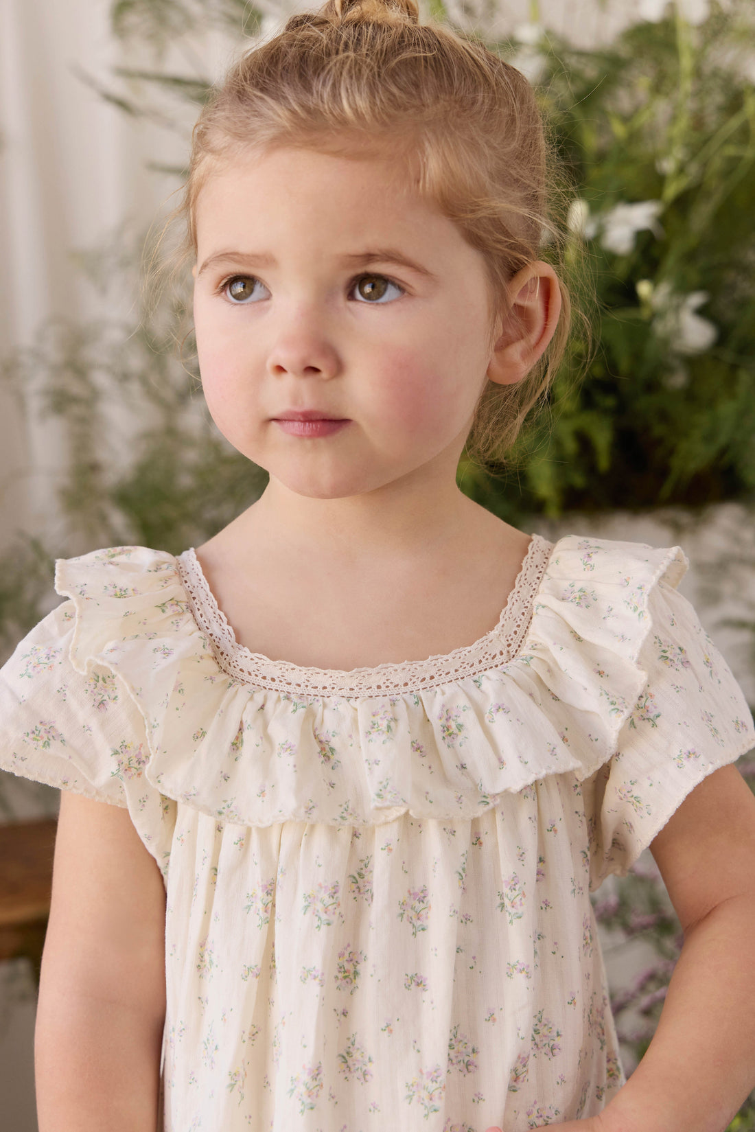 Organic Cotton Cassidy Dress - Justine Orchid Childrens Dress from Jamie Kay Australia