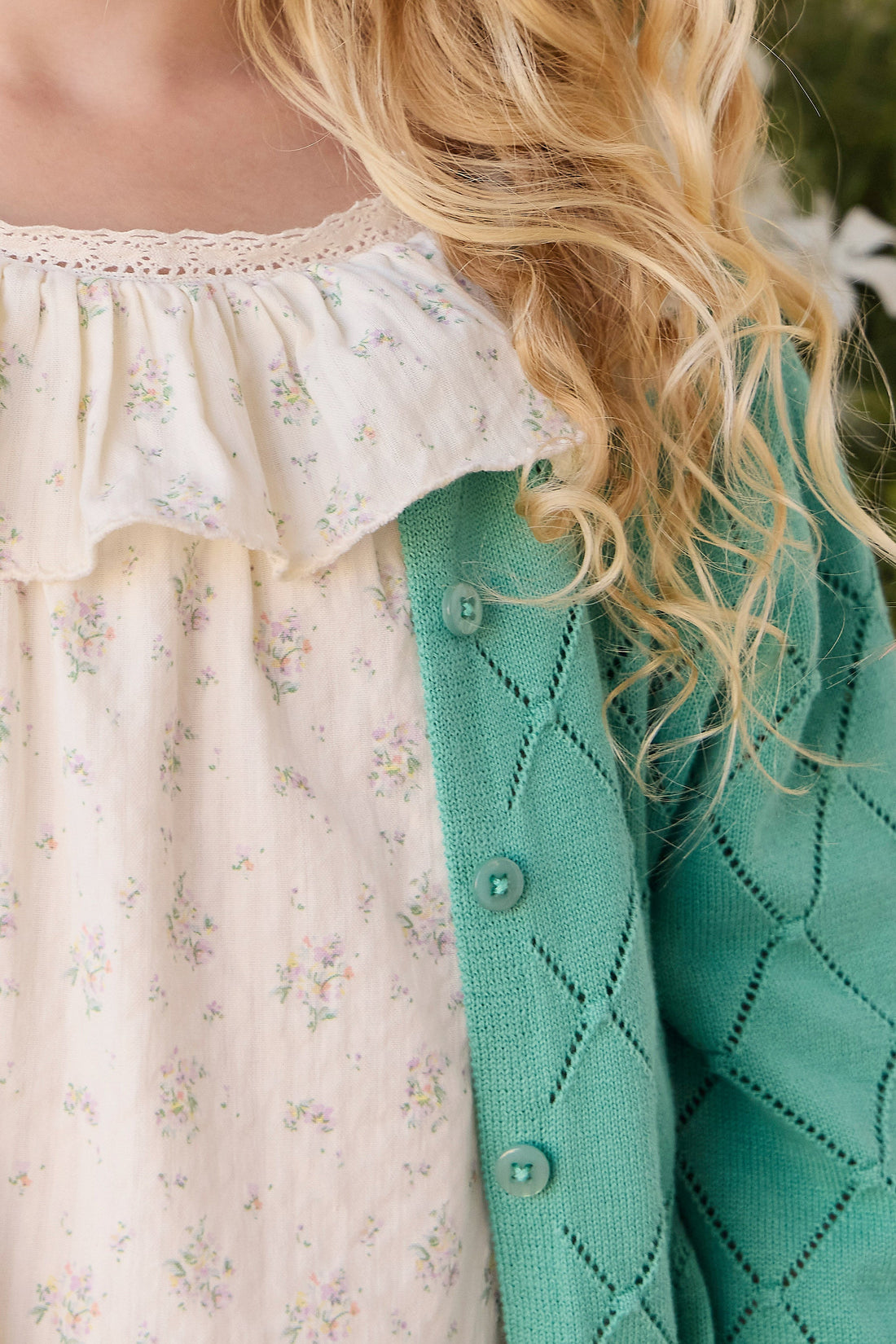 Organic Cotton Cassidy Dress - Justine Orchid Childrens Dress from Jamie Kay Australia