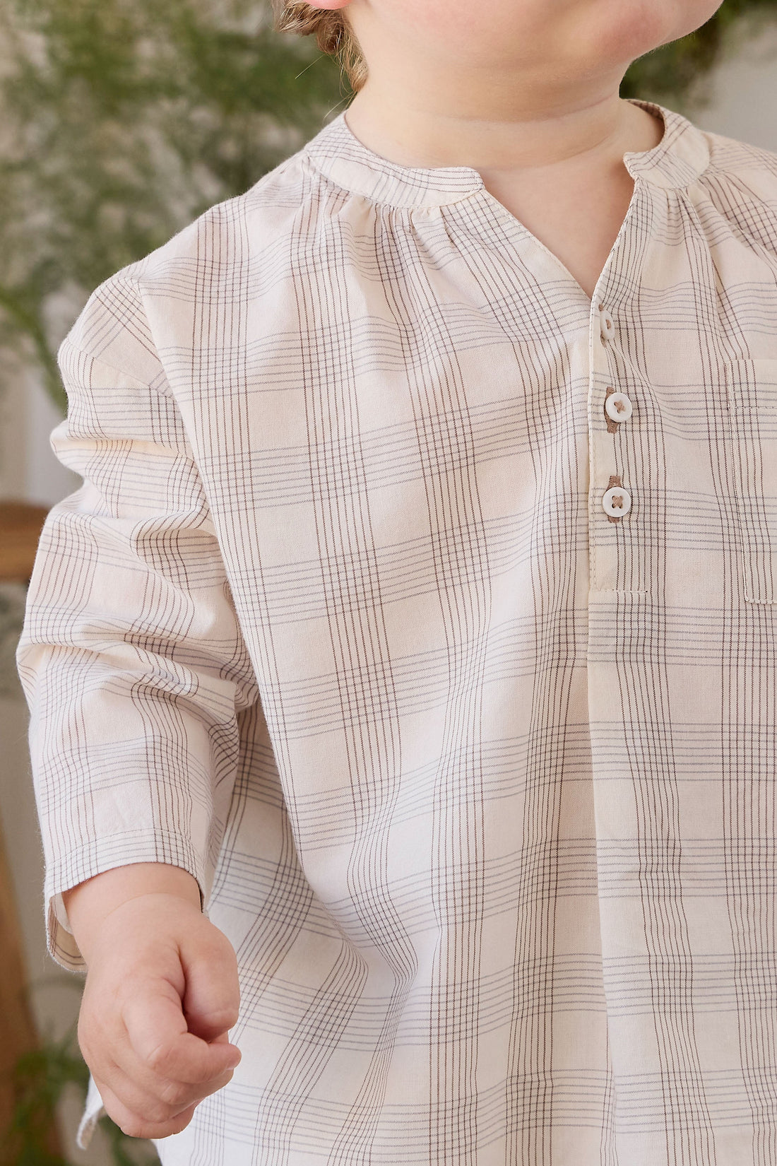 Organic Cotton Kenji Top - Joe Check Natural Childrens Top from Jamie Kay Australia
