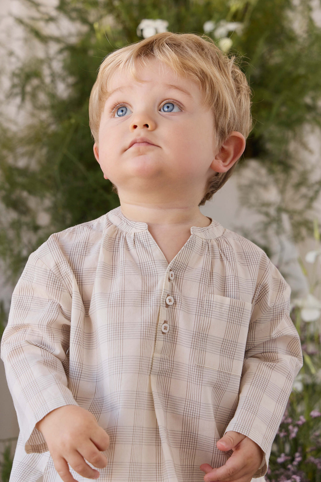 Organic Cotton Kenji Top - Joe Check Natural Childrens Top from Jamie Kay Australia