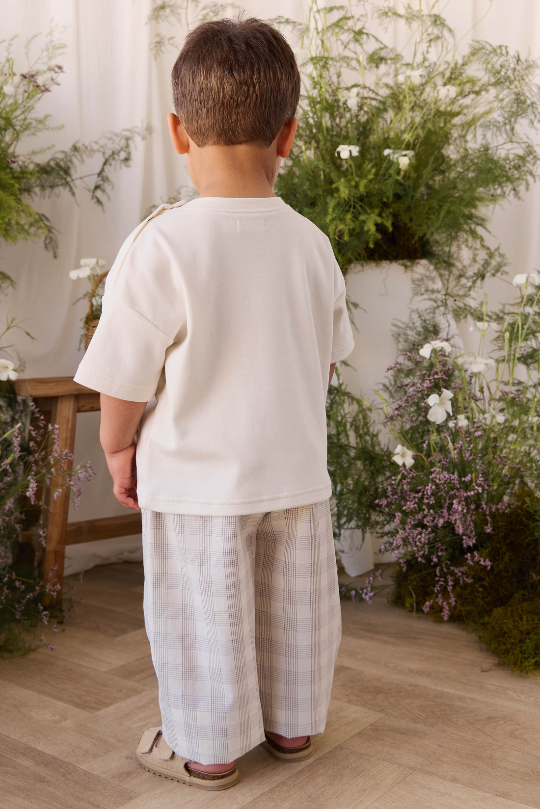 Pima Cotton Edward Tee - Otter Buddy Cloud Childrens Top from Jamie Kay Australia