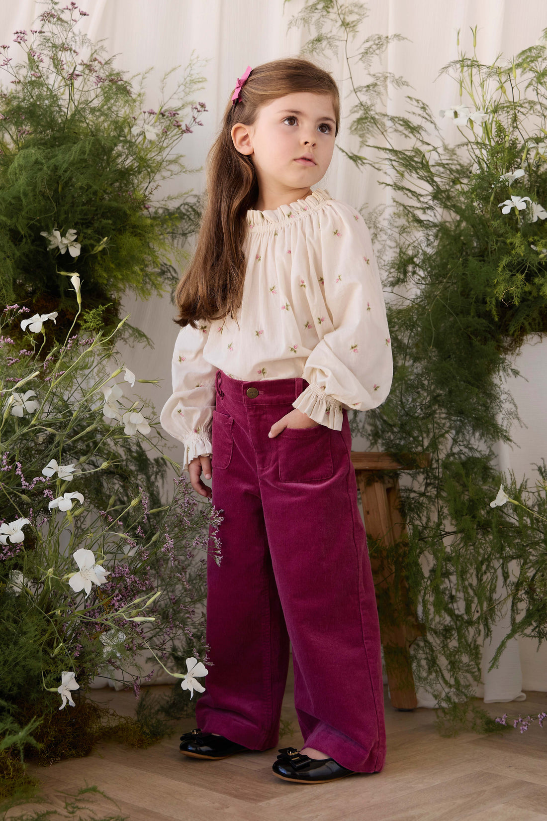 Acacia Pant - Rose Petal Childrens Pant from Jamie Kay Australia