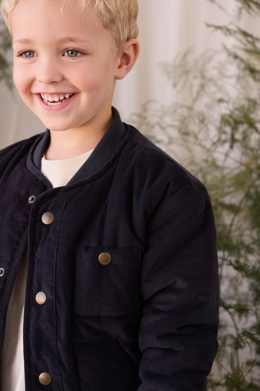 Adley Jacket - Iron Stone Childrens Jacket from Jamie Kay Australia