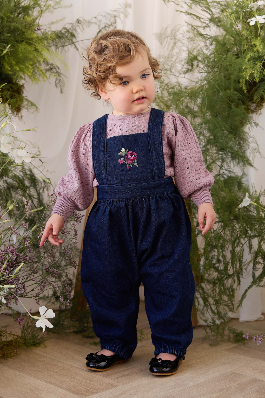 Penelope Jumper - Dreamy Pink Childrens Jumper from Jamie Kay Australia