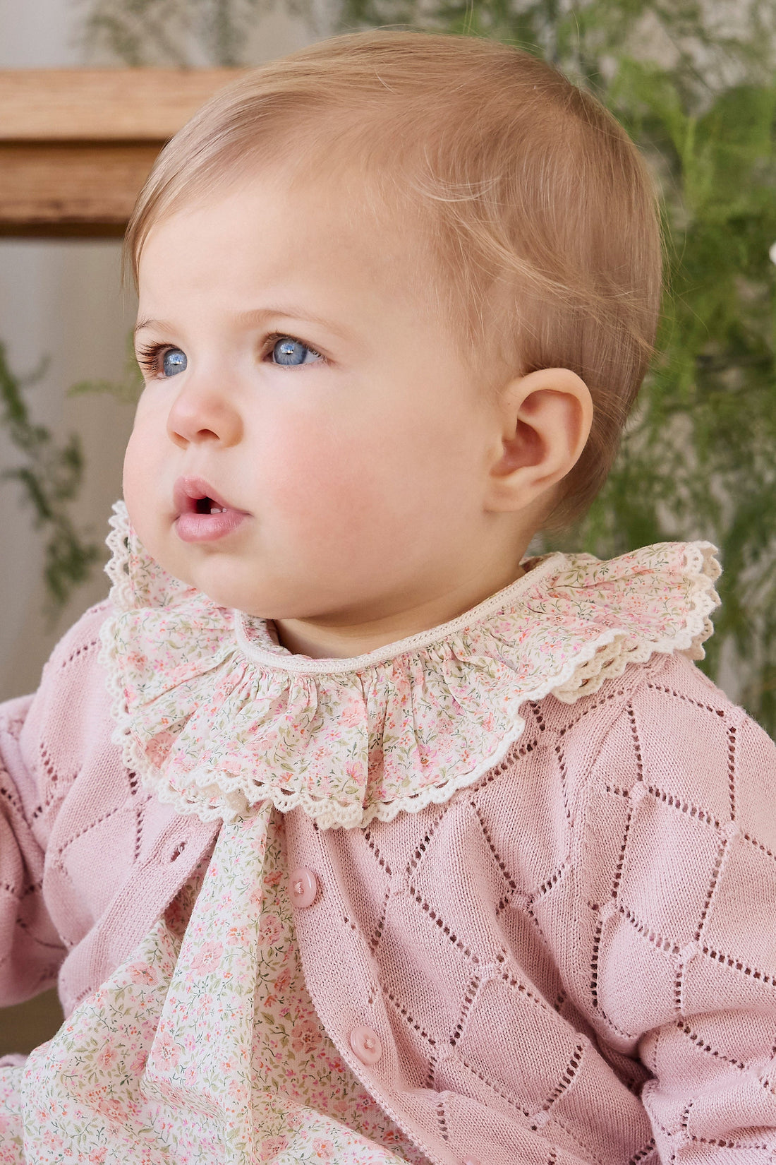 Lilah Cardigan - Shell Pink Childrens Cardigan from Jamie Kay Australia