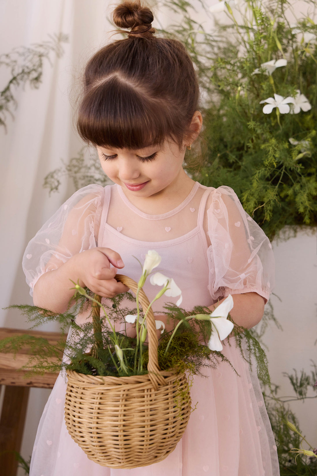 Zoella Tulle Dress - Petite Heart Rosie Childrens Dress from Jamie Kay Australia