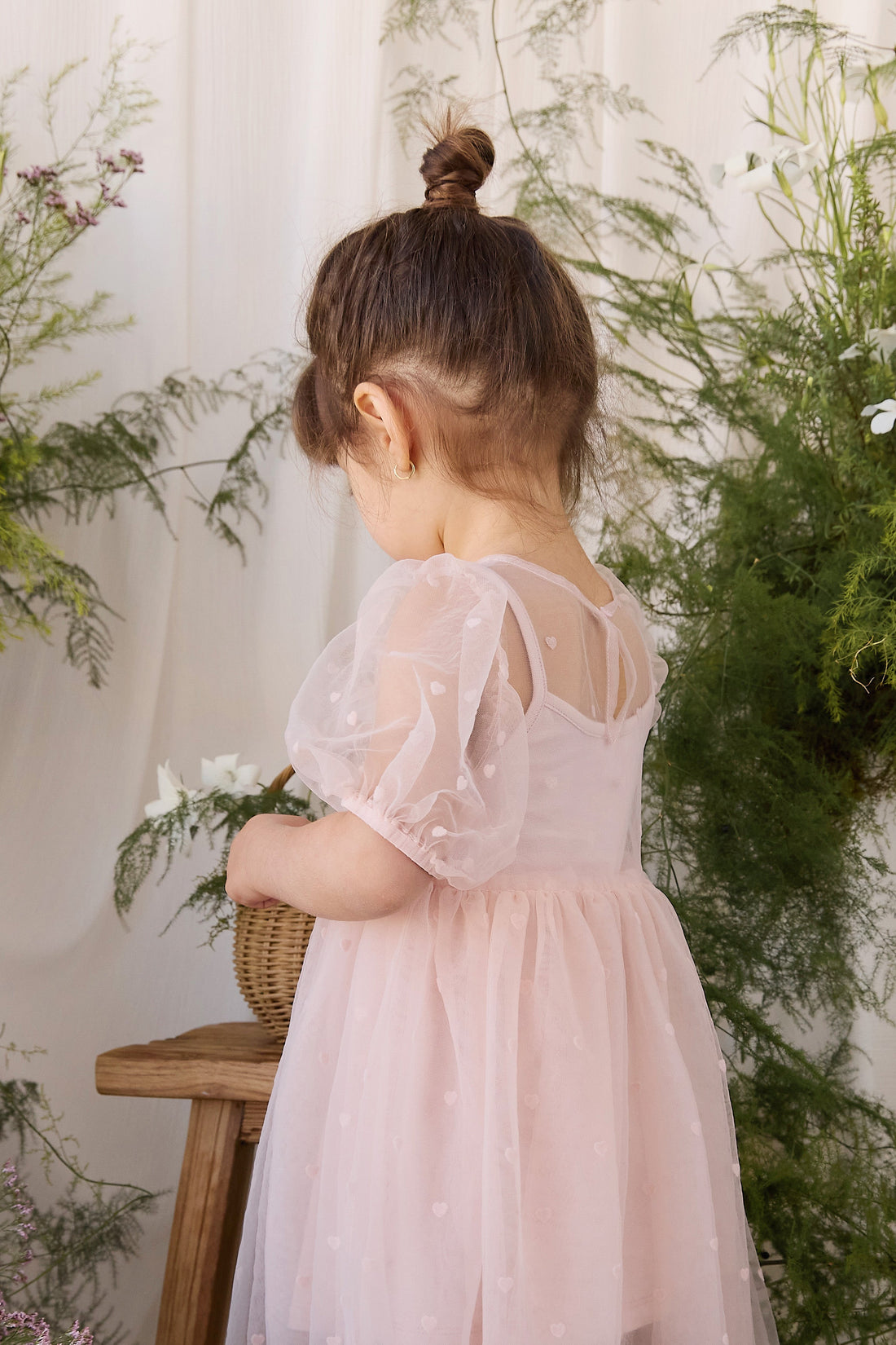 Zoella Tulle Dress - Petite Heart Rosie Childrens Dress from Jamie Kay Australia