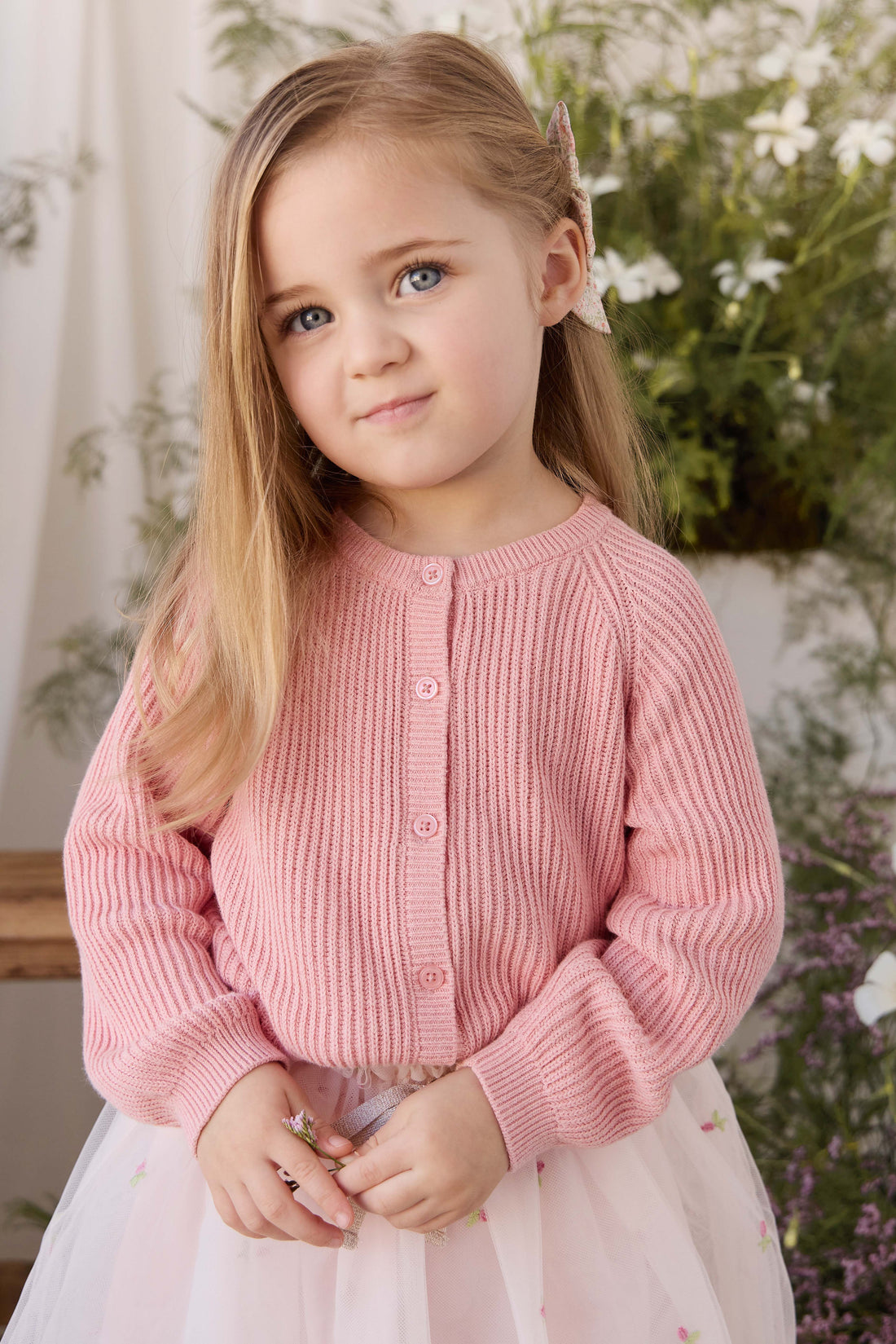 Bellamy Skirt - Rosebud Tulle Childrens Skirt from Jamie Kay Australia