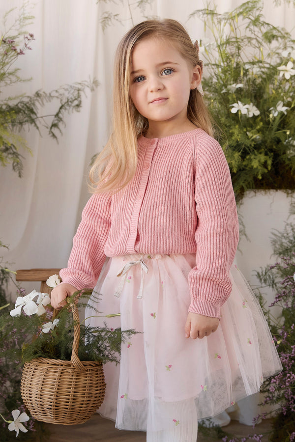 Bellamy Skirt - Rosebud Tulle Childrens Skirt from Jamie Kay Australia