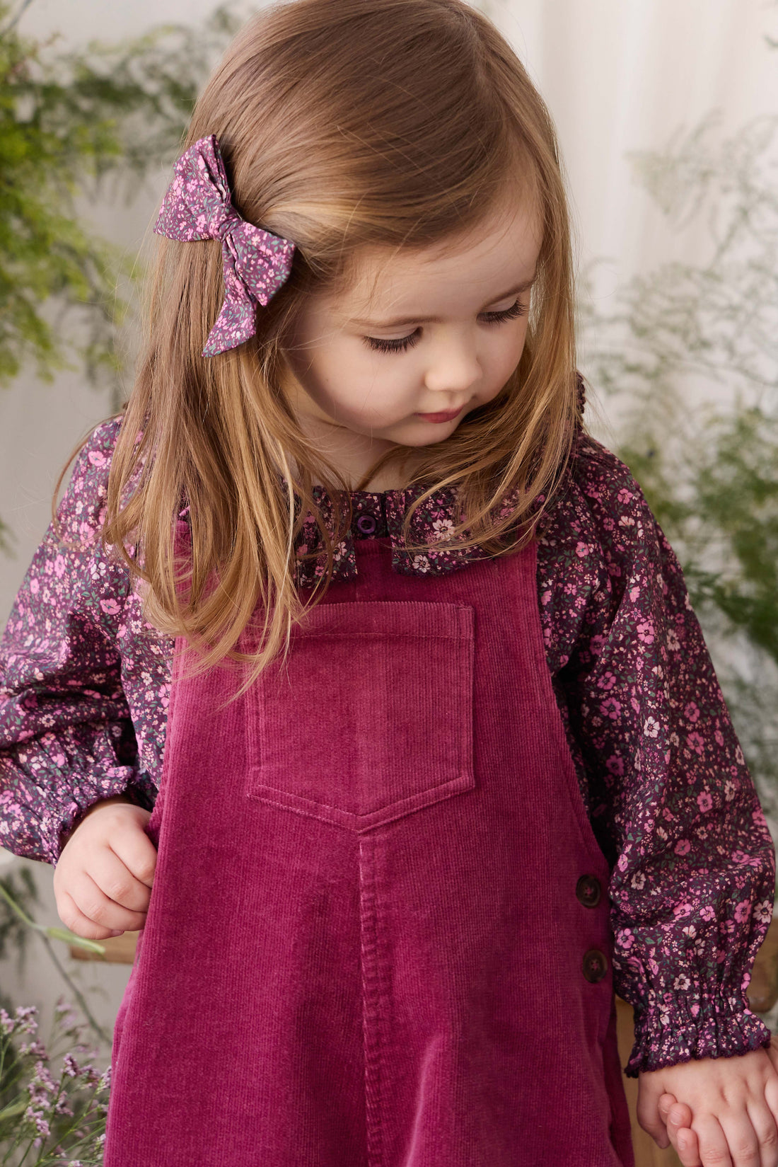 Walton Overall - Rose Petal Childrens Overall from Jamie Kay Australia
