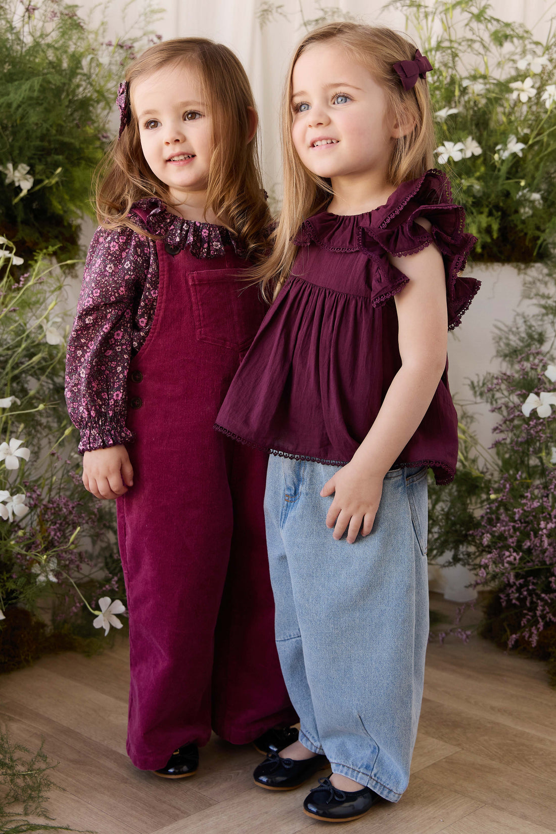 Walton Overall - Rose Petal Childrens Overall from Jamie Kay Australia