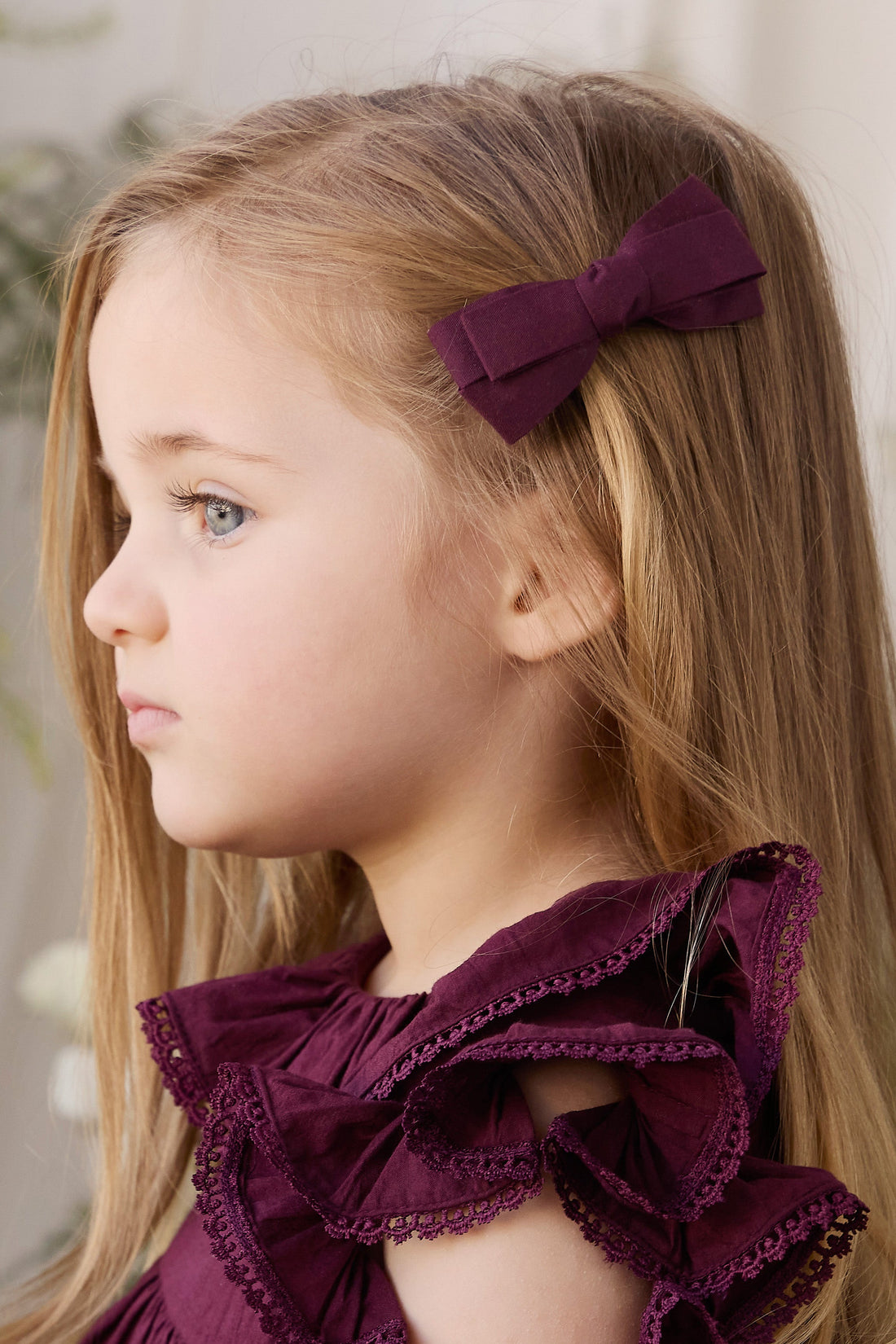 Elka Clip - Fig Childrens Hair Accessories from Jamie Kay Australia