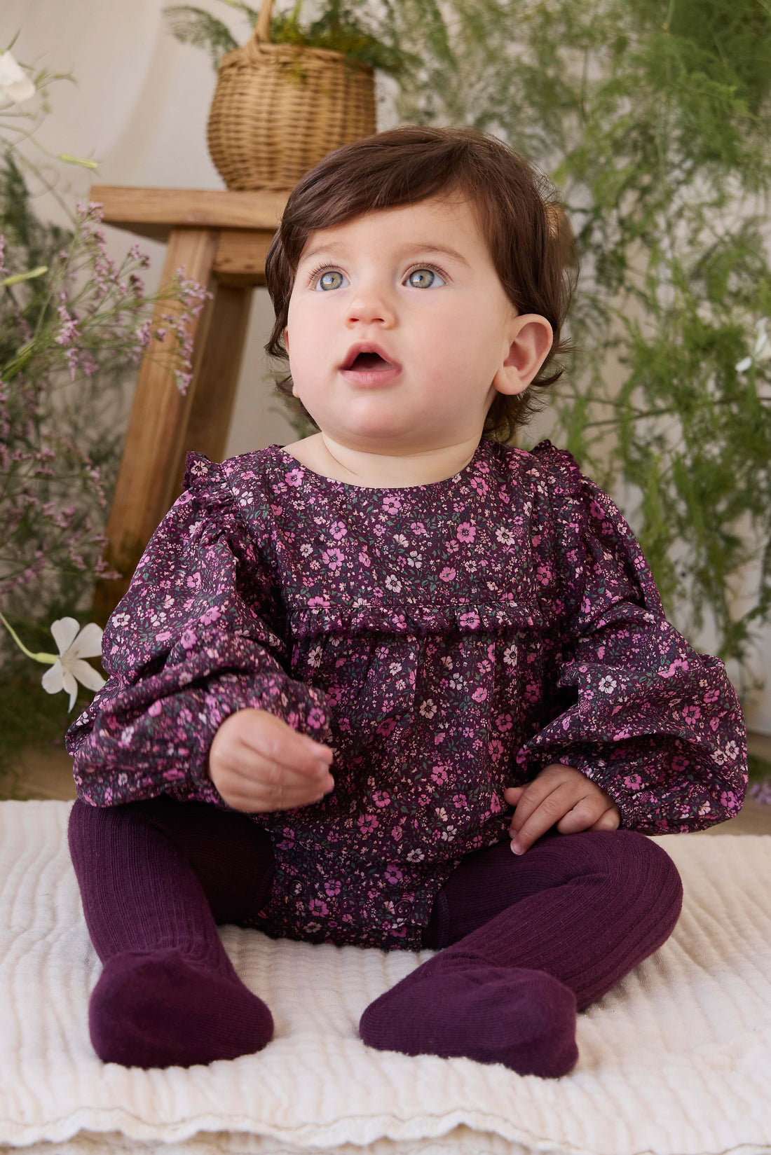 Organic Cotton Frances Playsuit - Flora Fig Childrens Playsuit from Jamie Kay Australia