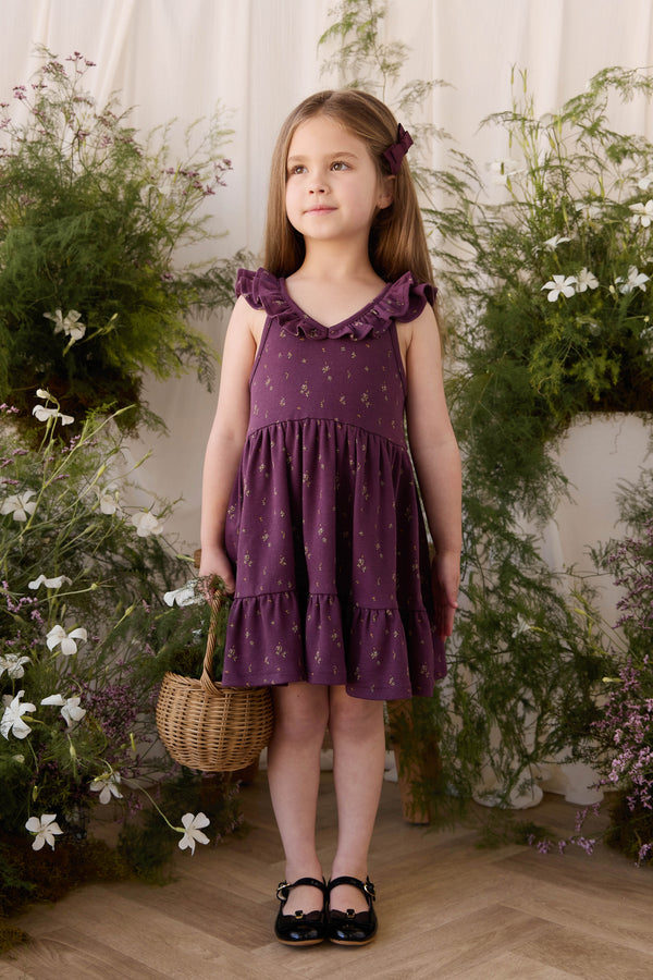 Organic Cotton Addie Dress - Dina Fig Childrens Dress from Jamie Kay Australia